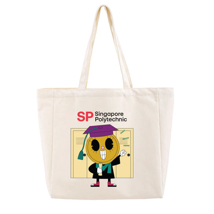 SP Canvas Tote Bag (Beige)