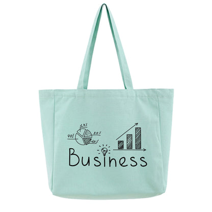 SP Canvas Tote Bag (Light Green)